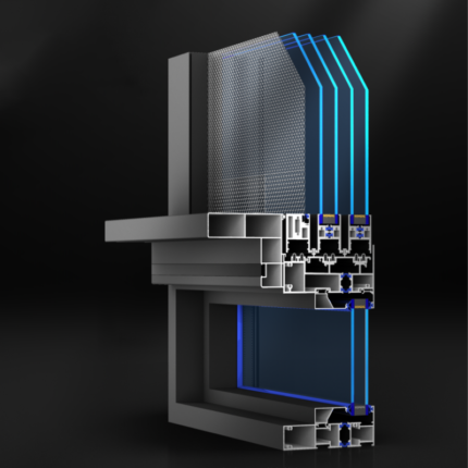 Extreme 128 6-Track Aluminum Sliding Window (2.0mm)